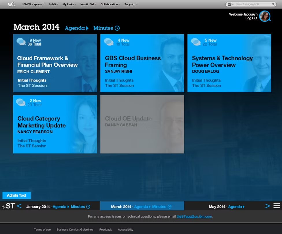 IBM dashboard